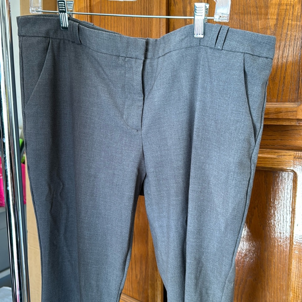Worthington modern fit gray dress pants.